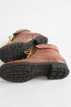 leather ankle boots sz. 9