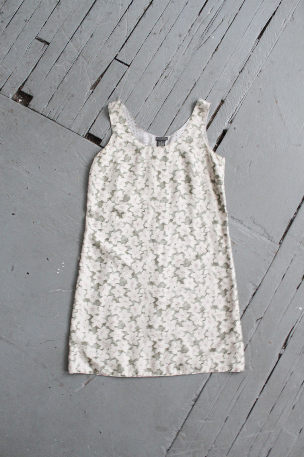 reversible silk shift dress