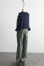 moss cotton trousers