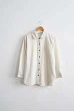salt cotton button up (m/l)