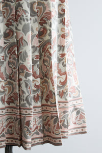 austen silk midi skirt
