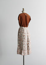 austen silk midi skirt