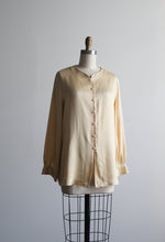 dandelion silk blouse