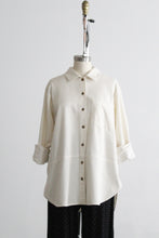 salt cotton button up (m/l)
