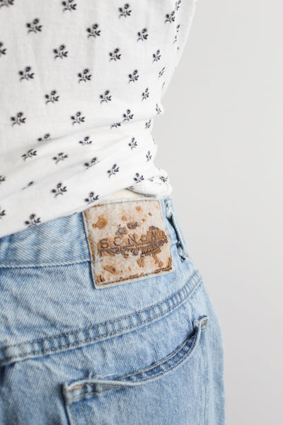 sunfaded mom jeans